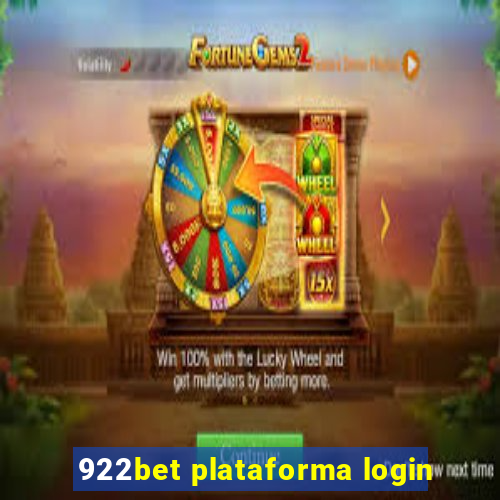 922bet plataforma login